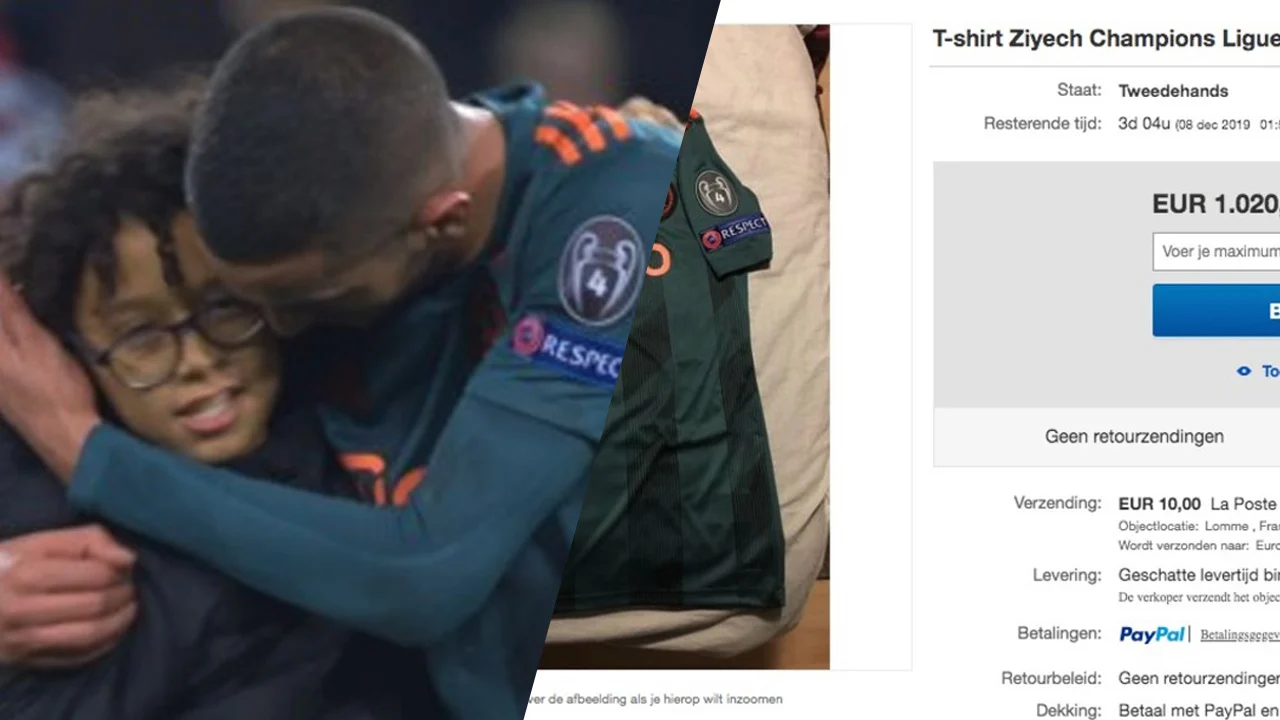 ‘Veldbestormer’ Lille-Ajax zet shirt Ziyech te koop