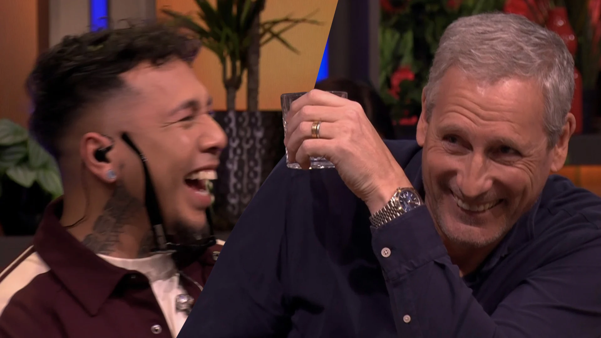 The Tribute-winnaar Treasure gaat stuk om schuine grap Rutger Castricum over Gert Verhulst