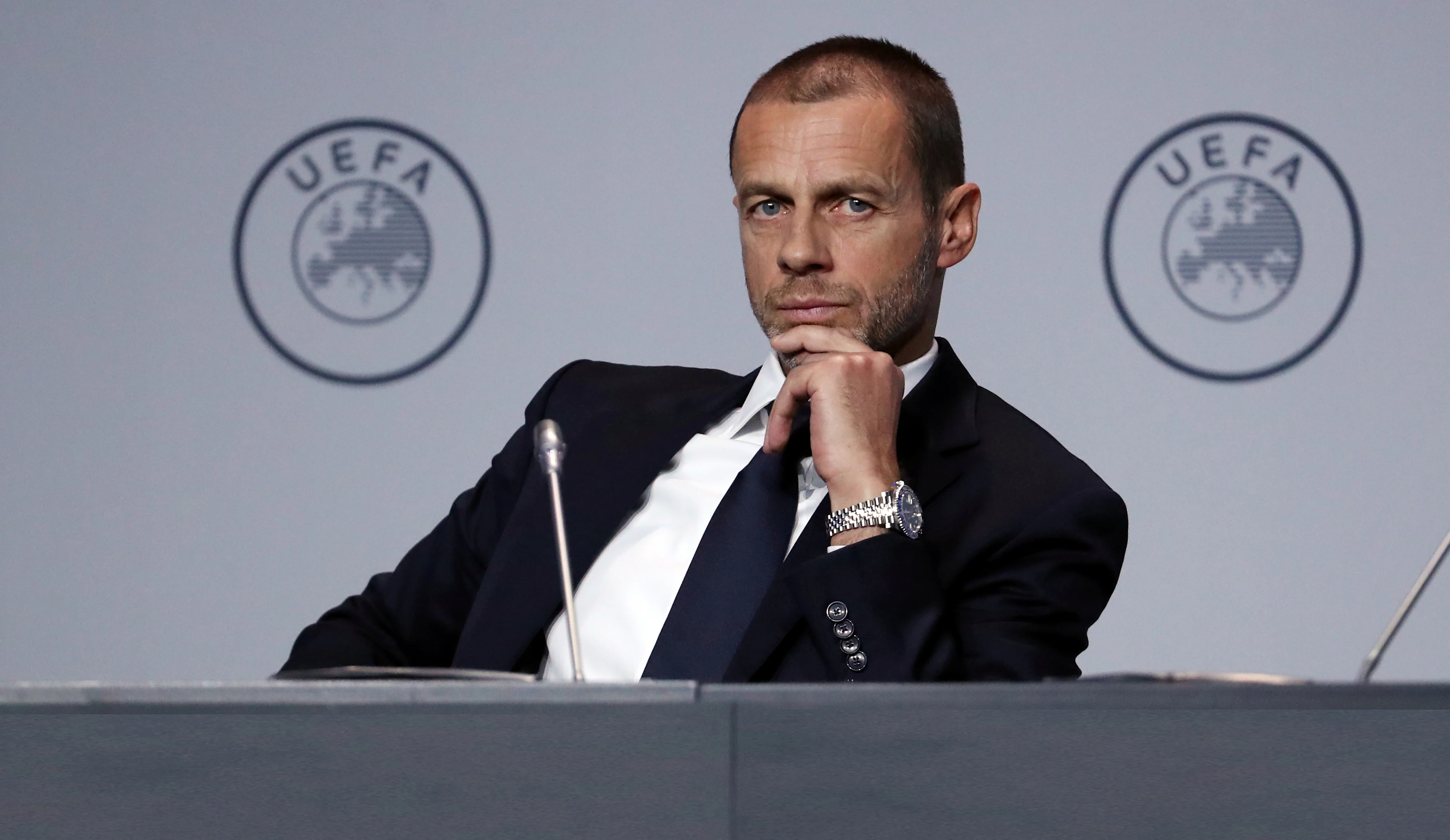 Kijk nu live: Persconferentie UEFA over verloop Europese competities