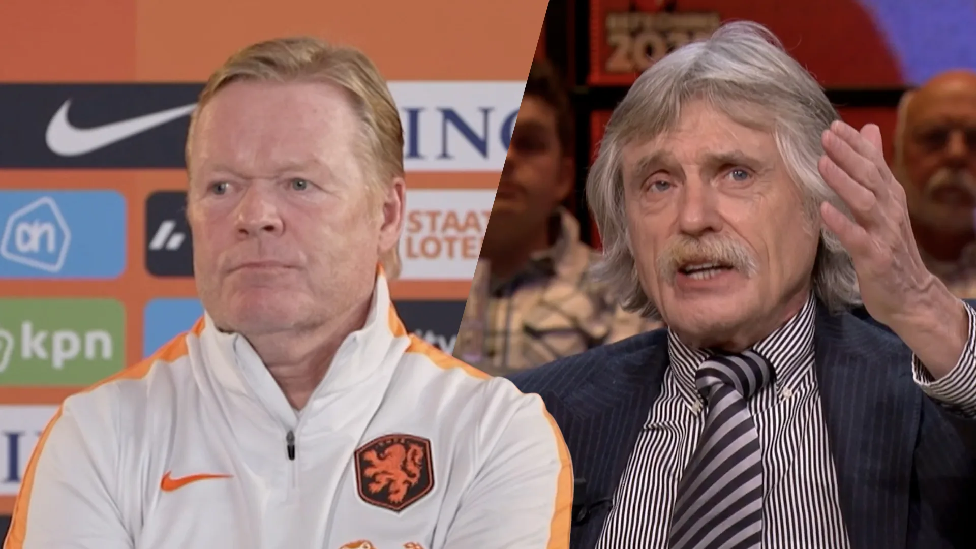 Johan Derksen ziet persconferentie Ronald Koeman: 'Ik vind dit echt onprofessioneel!'