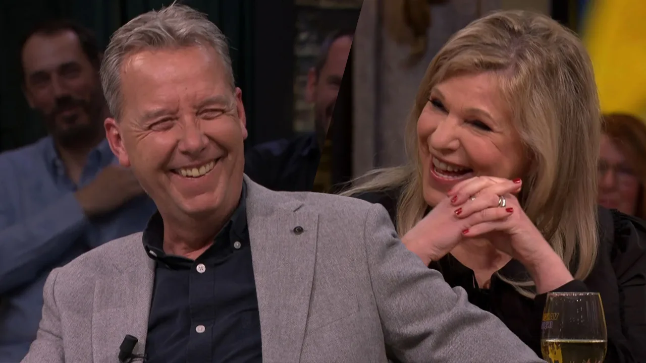 Valentijn Driessen en Tina Nijkamp maandagavond te gast bij Vandaag Inside