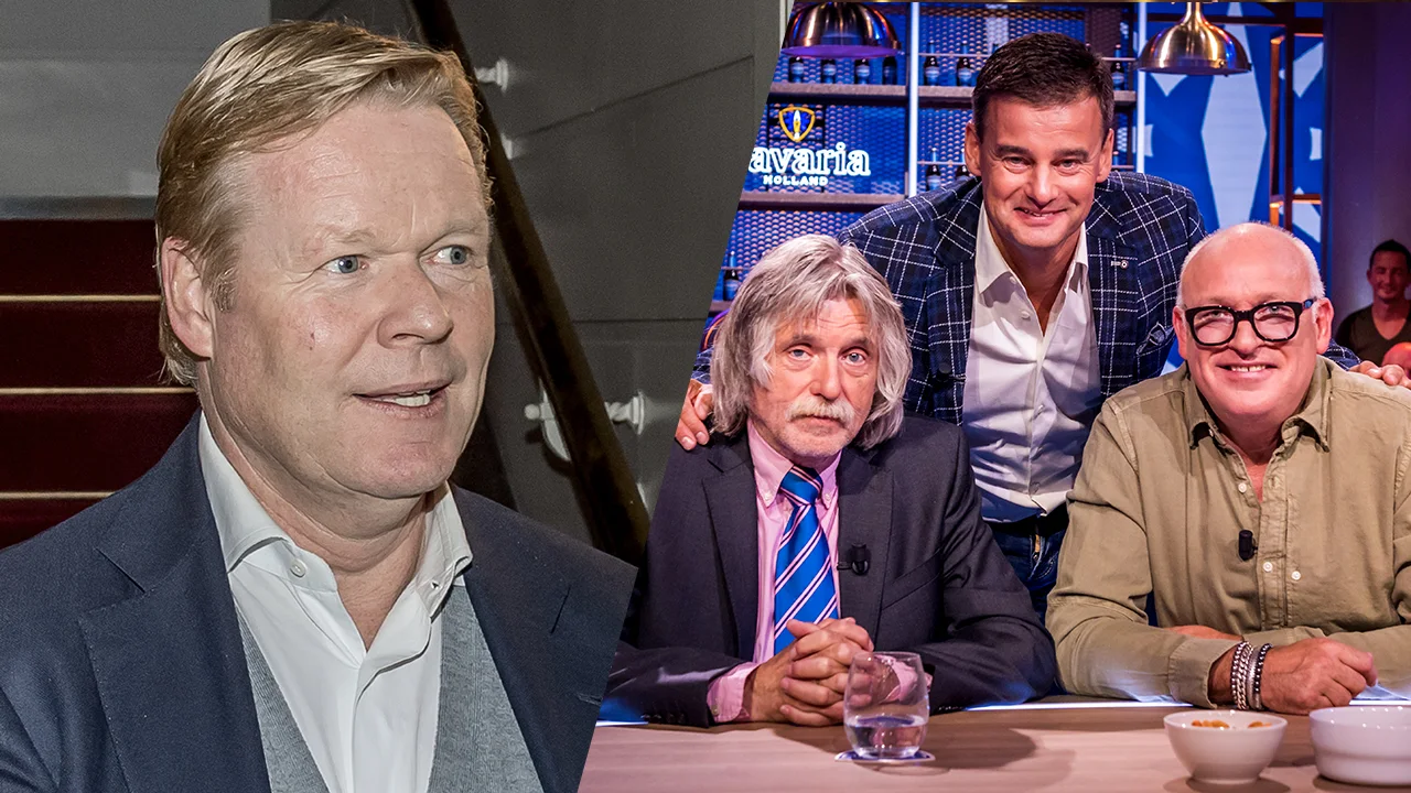 Bondscoach Koeman reageert op beterschapskaart van mannen Veronica Inside