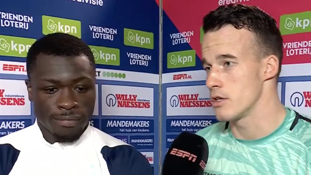 Vaessen en Brobbey hebben veel contact: 'Dat heeft mij en mijn familie goed gedaan'