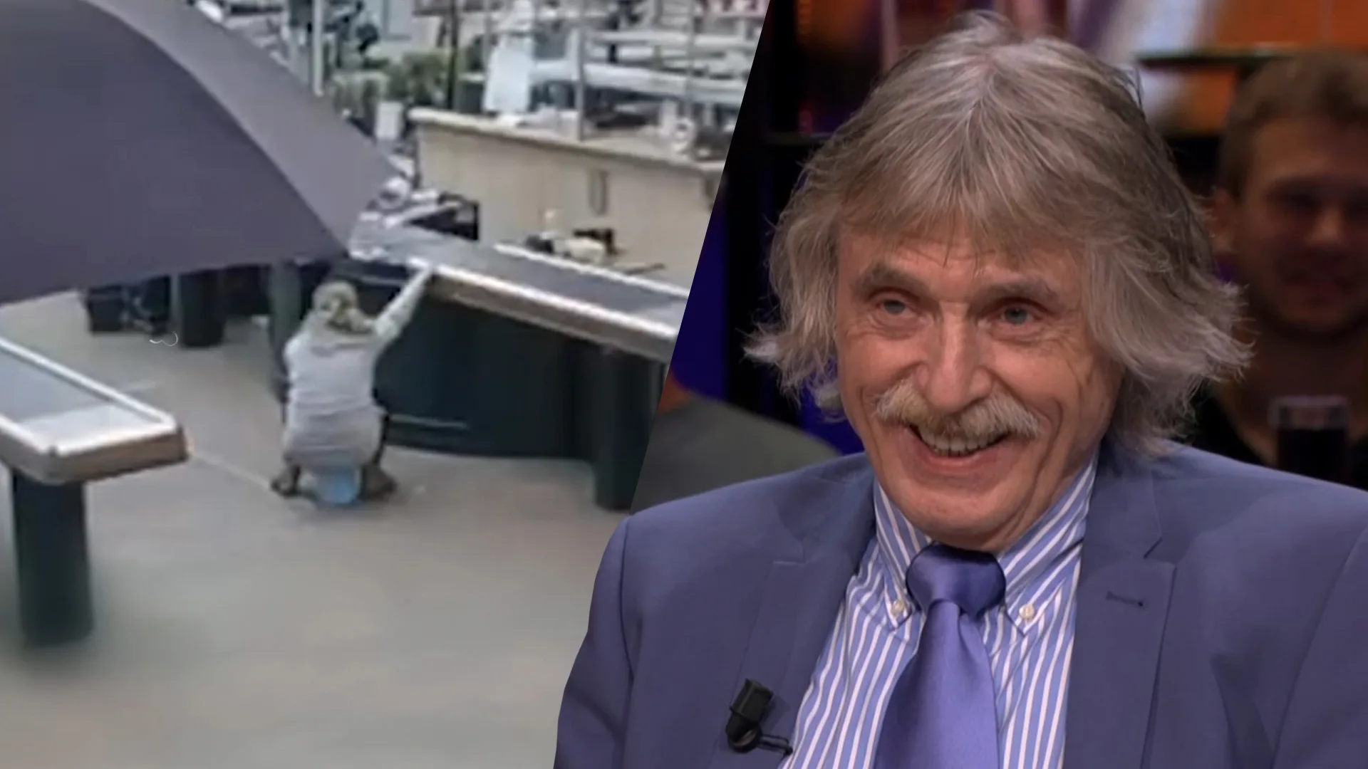 Johan Derksen ziet plassende vrouw in tuincentrum: 'Ze waren nog blij dat ze geen diarree had!' 