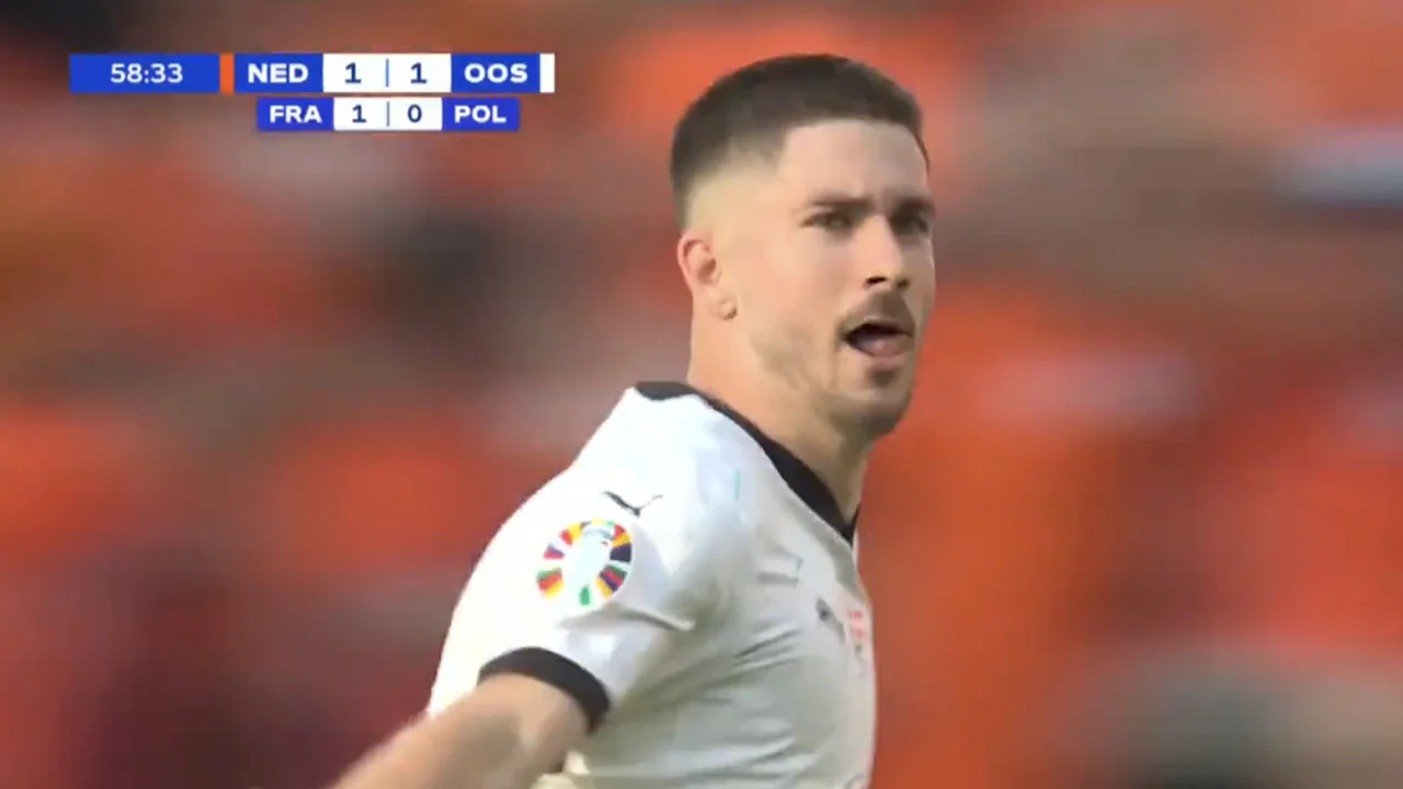 Videogoal: Oranje opnieuw op achterstand na doelpunt Oostenrijk