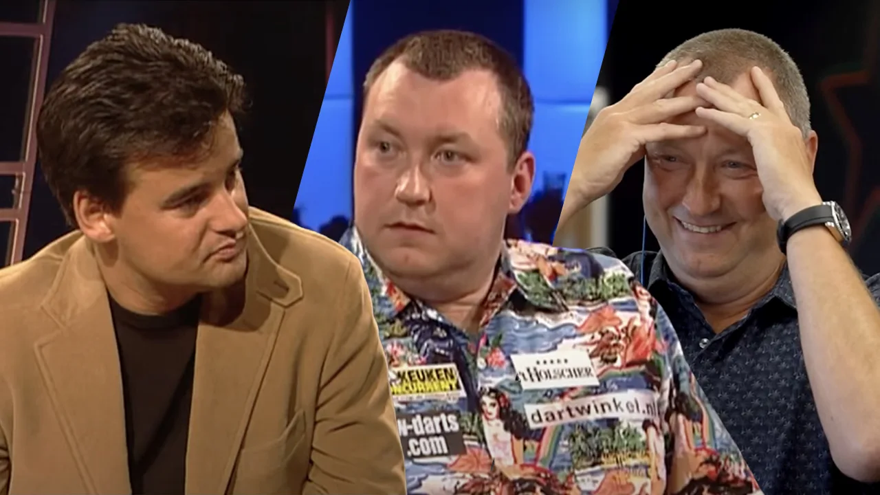 Wayne Mardle ziet historisch interview met Wilfred Genee terug: 'Stop Wayne, stop!'