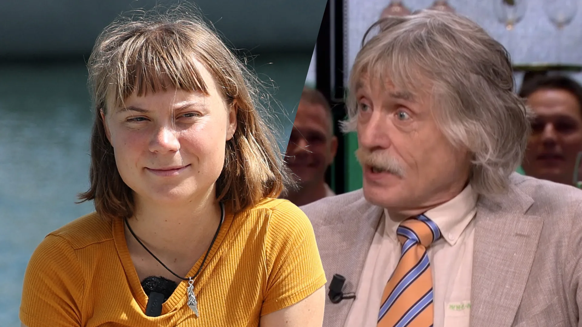 Johan Derksen over 'hysterische' Greta Thunberg: 'Die is zo geil van zichzelf!'
