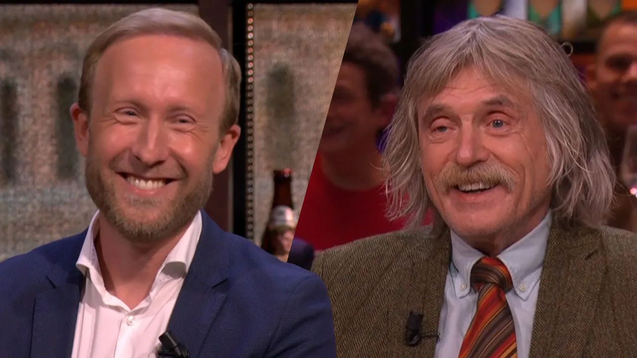 Johan Derksen lovend over Raymond Mens: ‘Hij is uniek in zijn soort!'