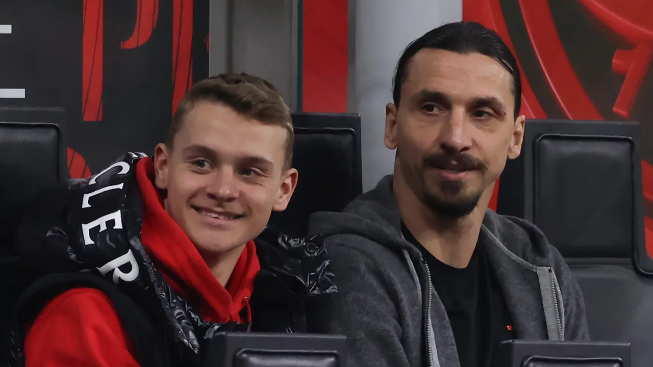 AC Milan legt oudste zoon van Ibrahimovic vast