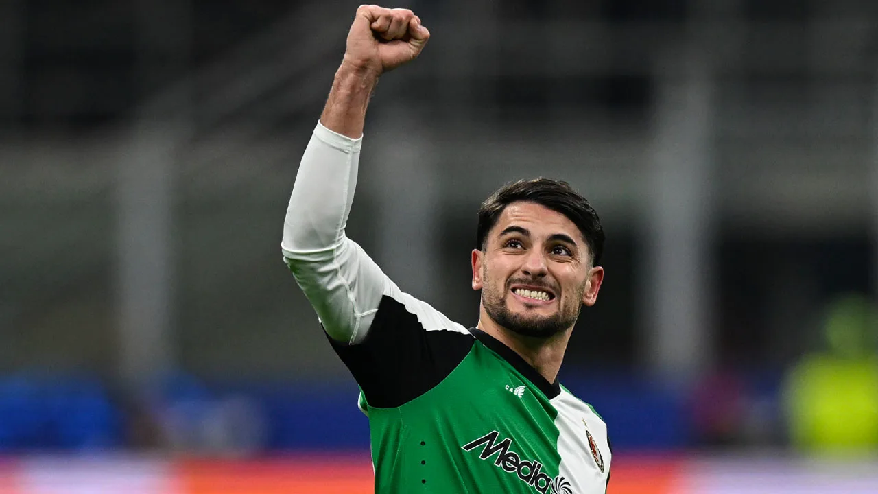 Feyenoord naar achtste finales na gelijkspel bij tiental AC Milan