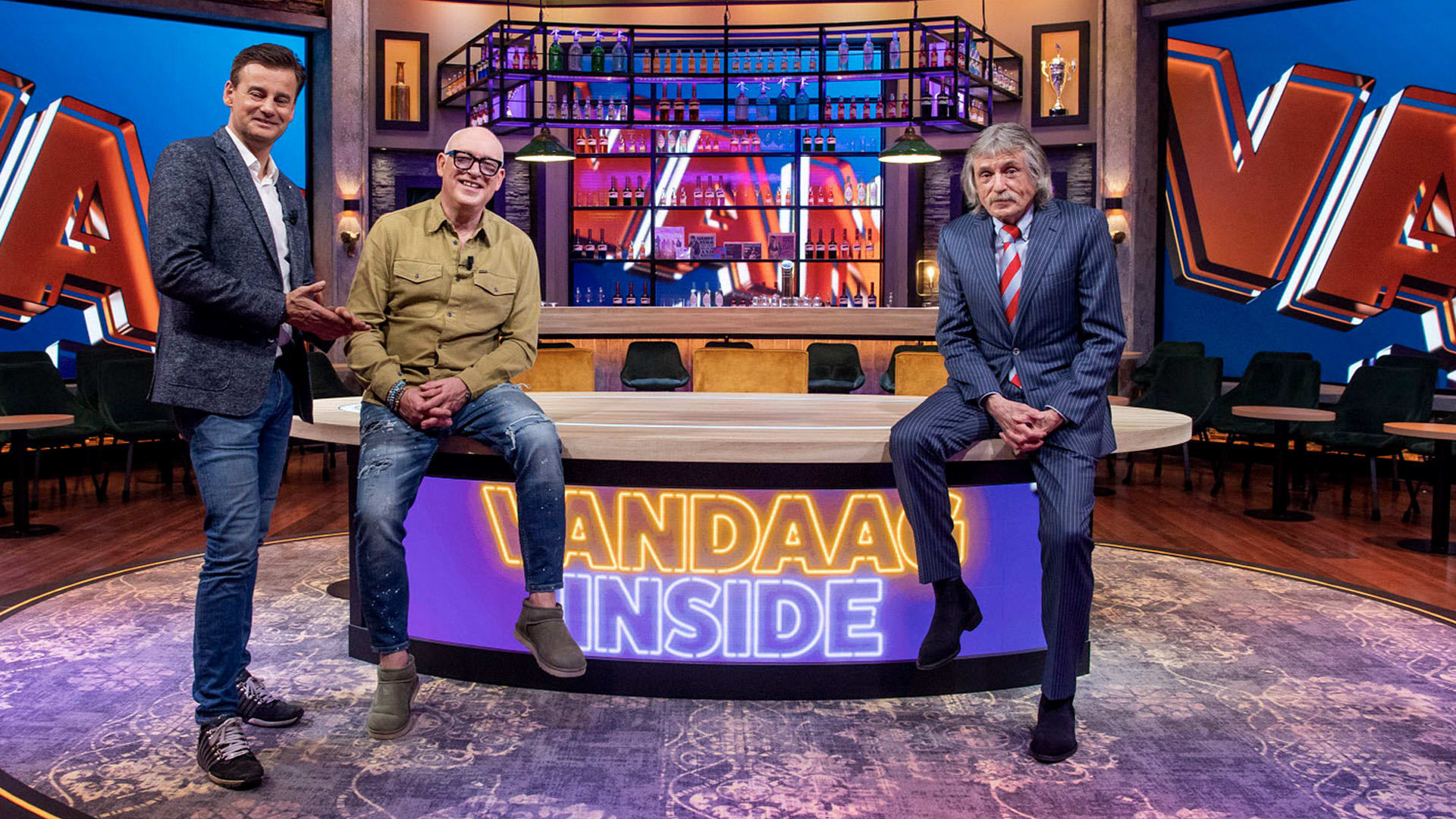 Johan Derksen, Wilfred Genee en René van der Gijp tweede paasdag gewoon op tv met Vandaag Inside