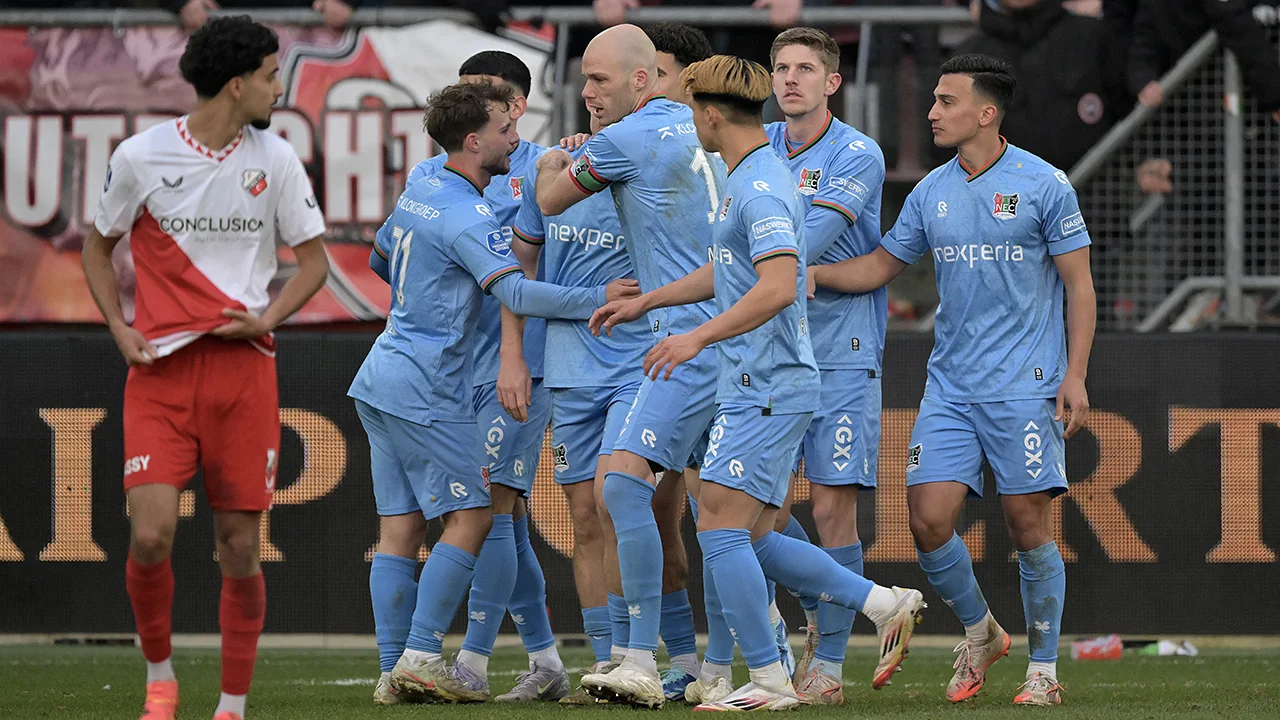 FC Utrecht verliest in eigen huis van NEC en laat dure punten liggen in strijd om plek drie