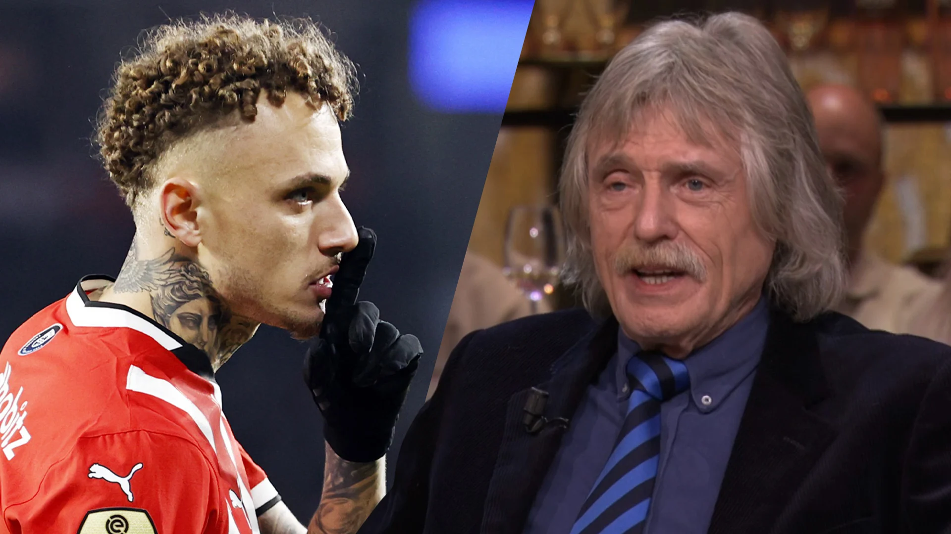 Johan kritisch op Noa Lang: ‘Hij vindt zichzelf groter dan PSV!’