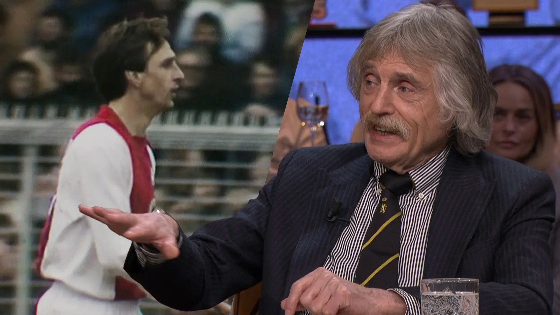 Johan Derksen na trailer nieuwe Cruijff-documentaire: ‘Dan was hij echt genadeloos!’