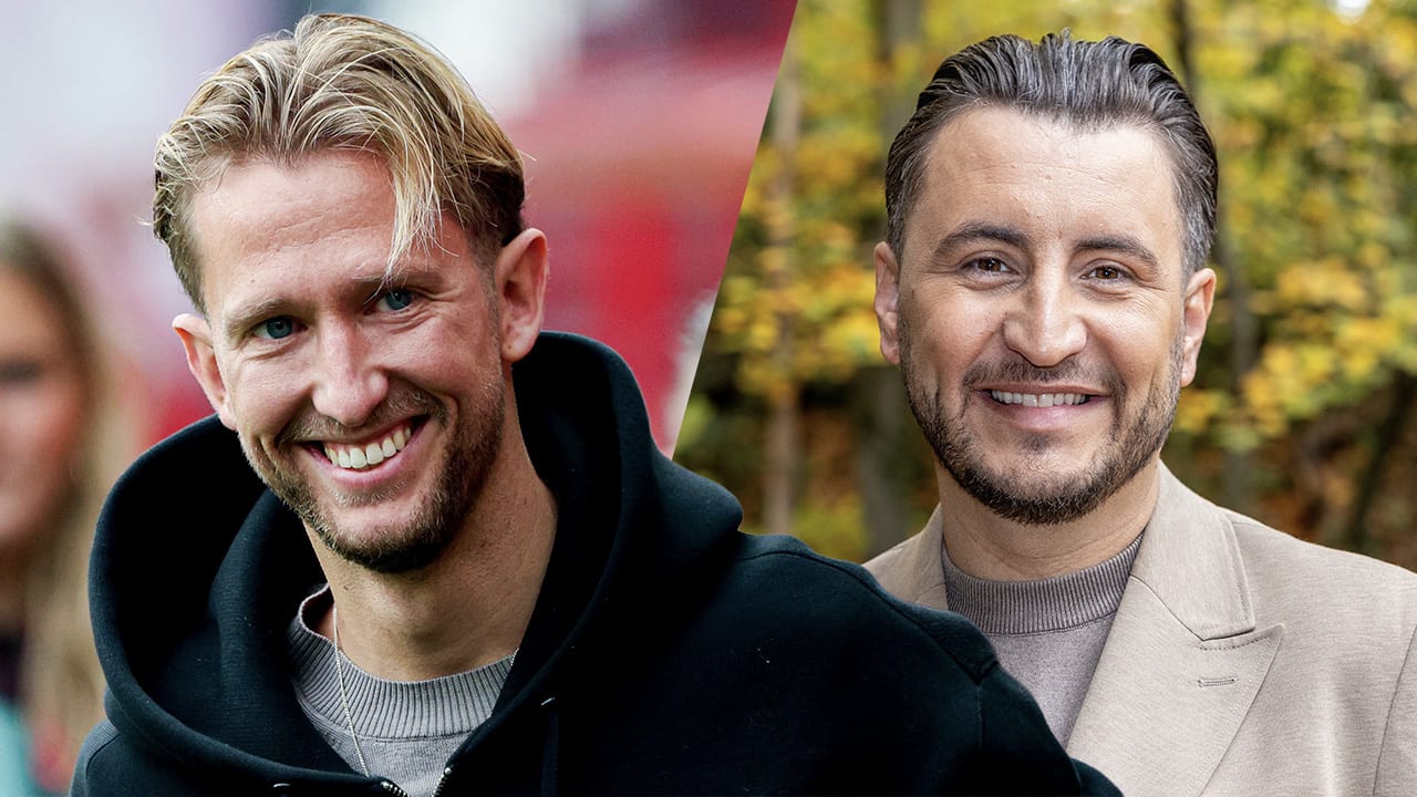 Michel Vlap en Danny Froger dinsdag te gast bij Het Oranje Café