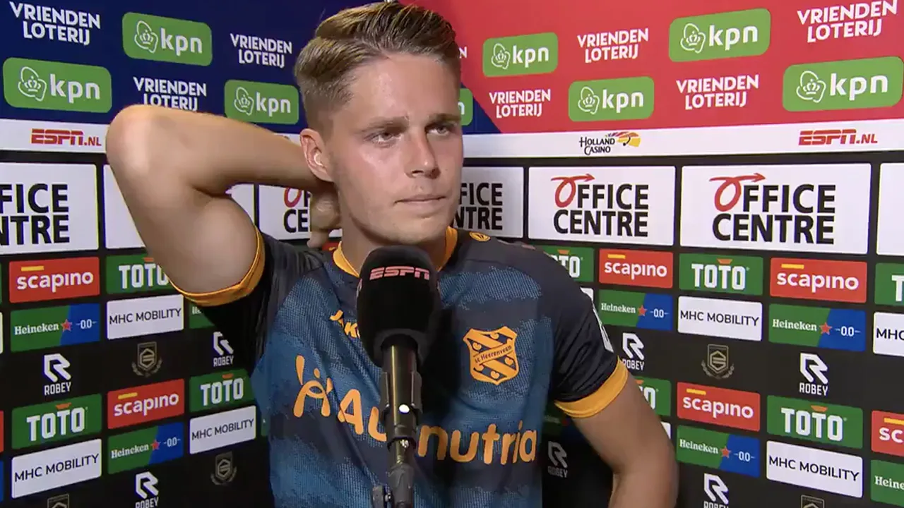 Veerman openhartig over misgelopen transfer: 'Ik heb me wel vrij slecht gevoeld ja'
