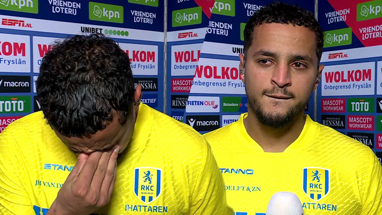 Geëmotioneerde Ihattaren na eerste goal voor RKC: 'Deze was voor mijn moeder'