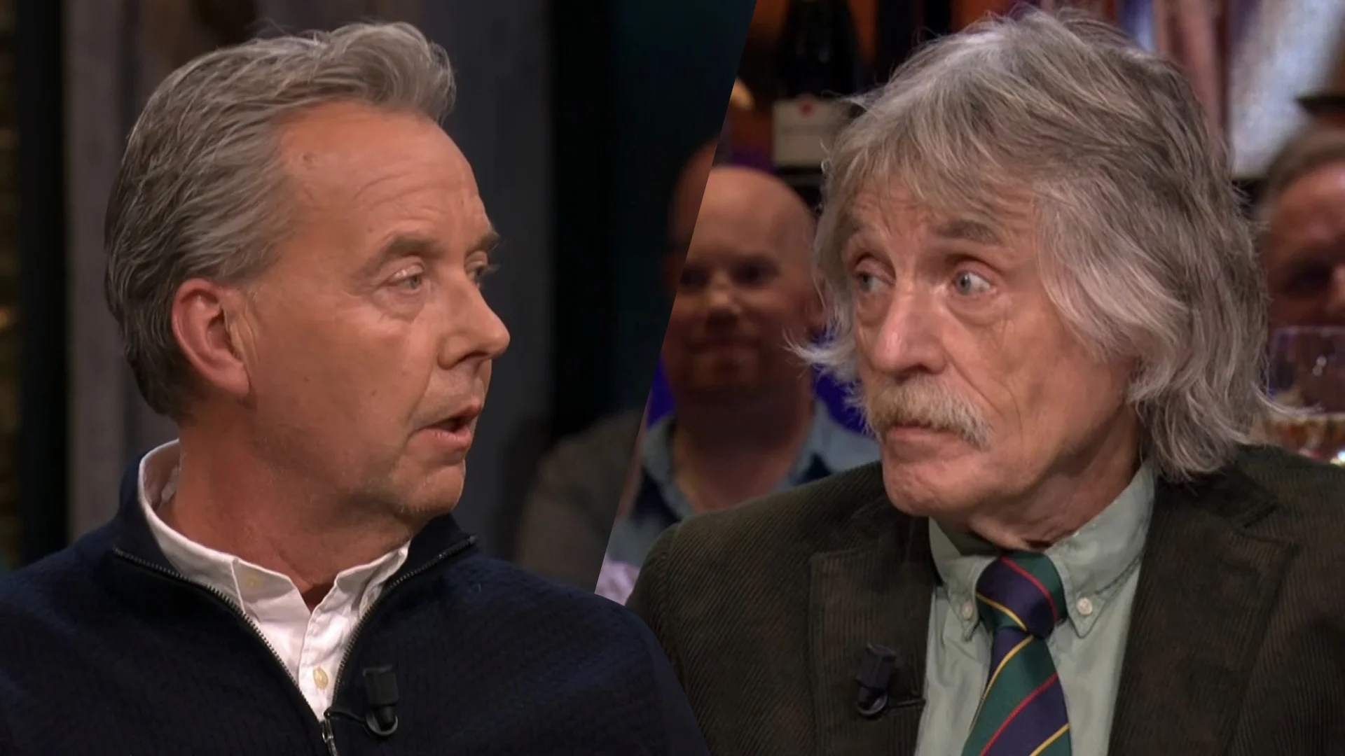 Johan Derksen ziet beelden van Valentijn Driessen: 'Moet jij niet professionele hulp zoeken?'