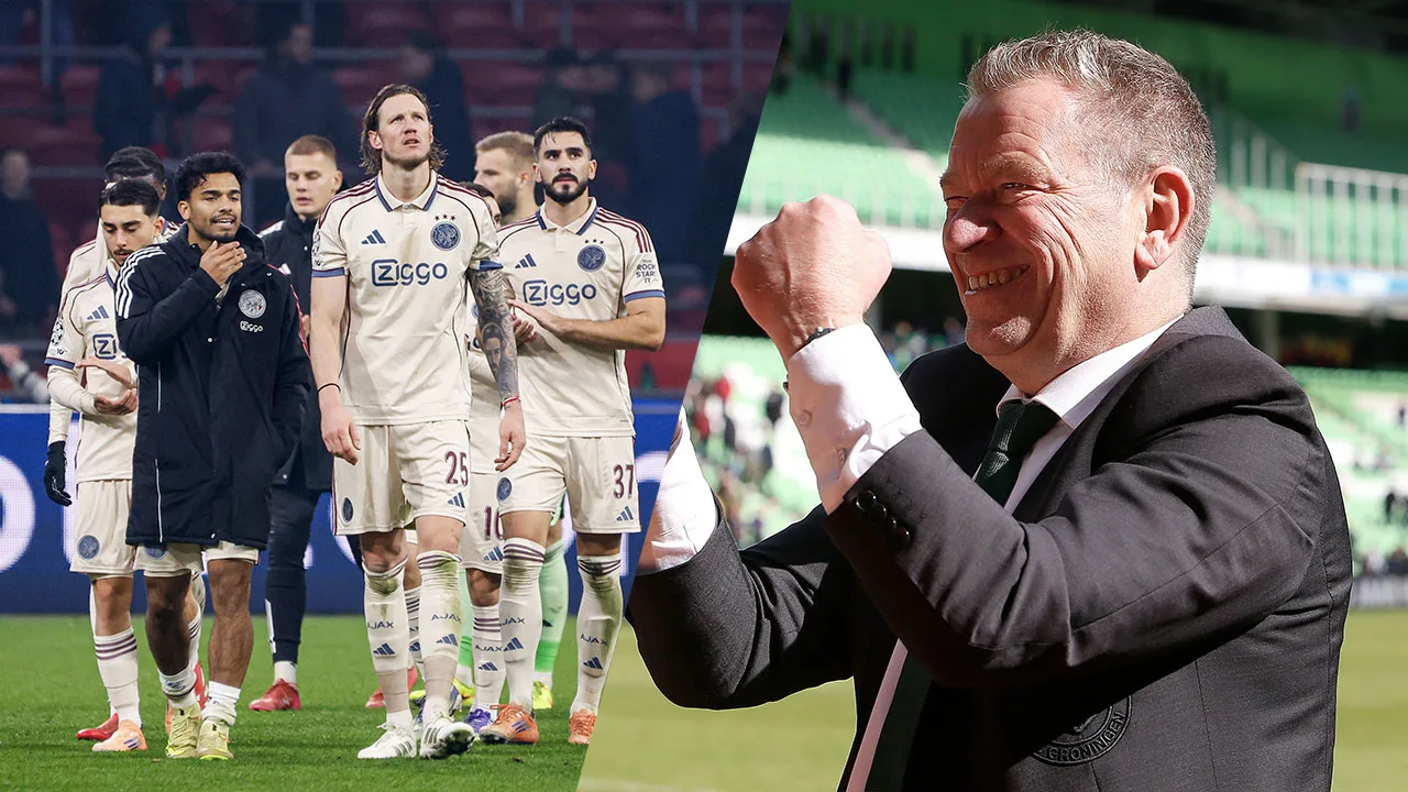 Video: Oud-directeur FC Groningen Nijland grapt: 'Ga gewoon met een B-elftal naar Ajax'