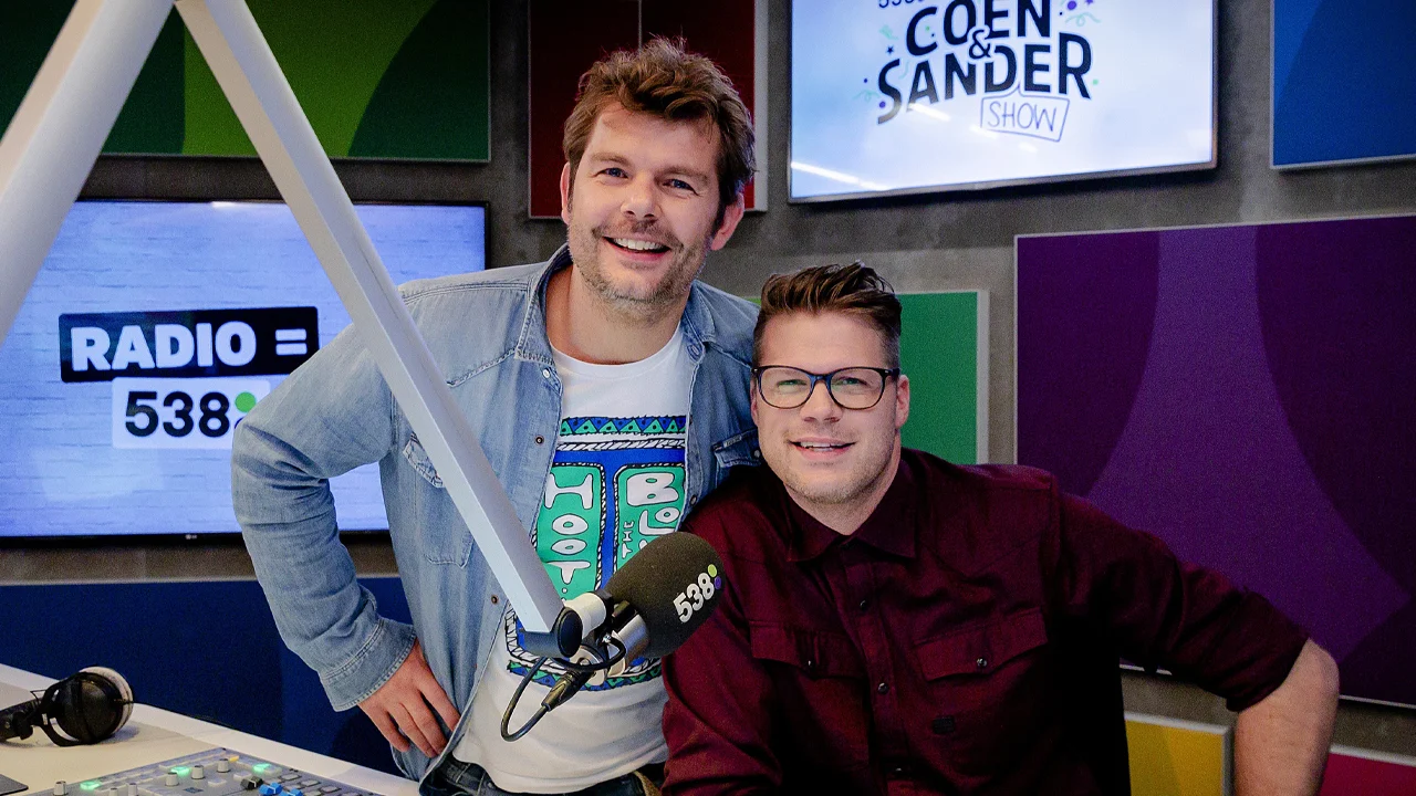 Radioduo Coen en Sander na achttien jaar ook solo verder op 538 en Veronica