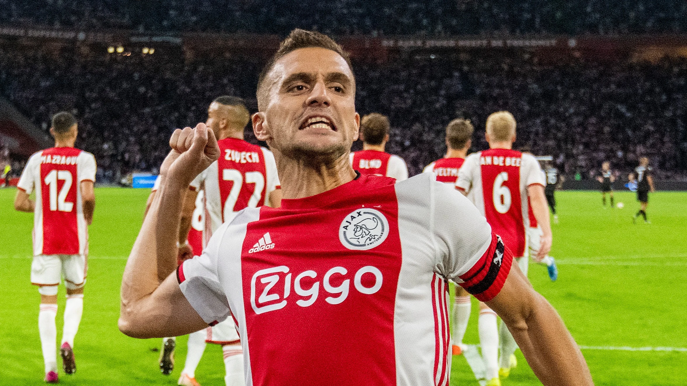 Tadic geniet als zijn hart in zijn keel klopt
