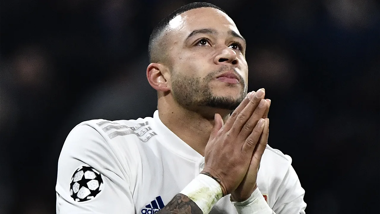 Memphis in de basis tegen Manchester City