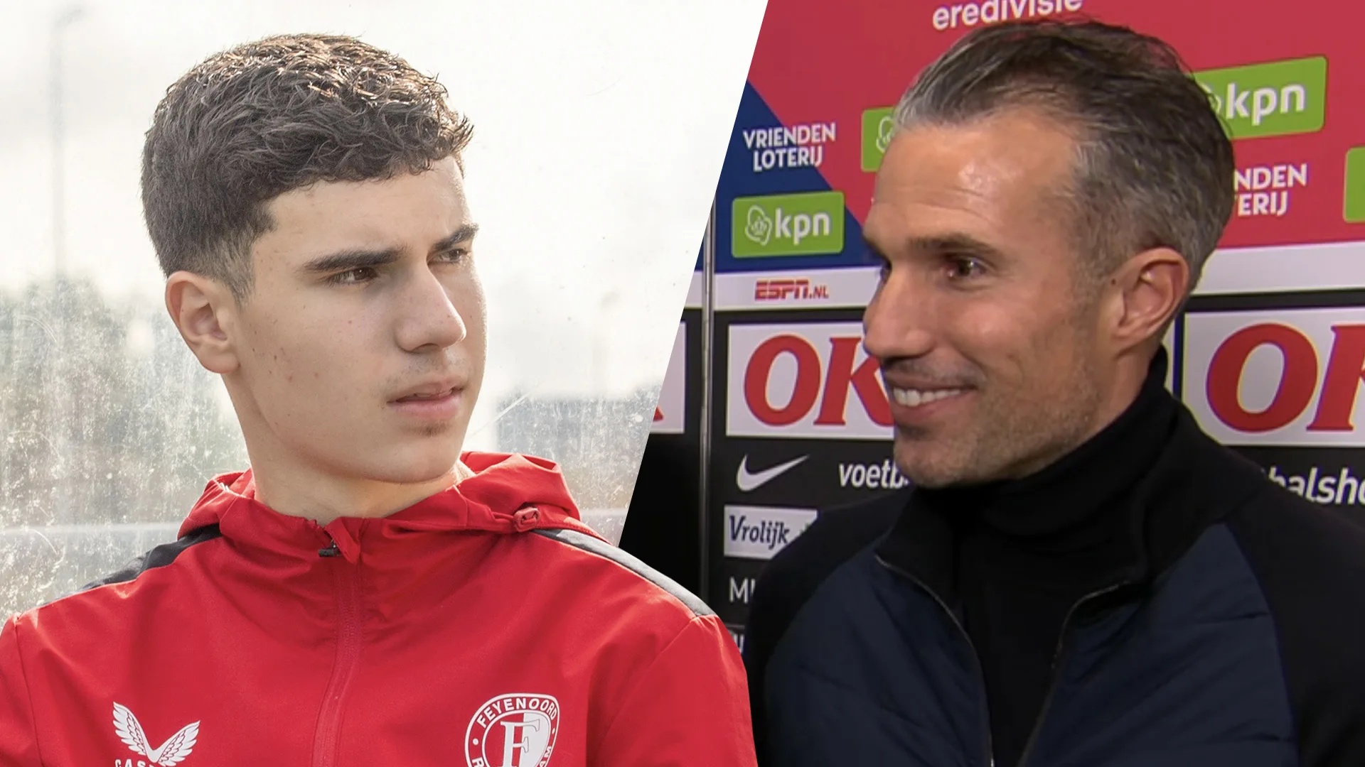 Trotse Robin van Persie over zijn zoon: ‘Hij heeft maar één droom, doorbreken bij Feyenoord’ 