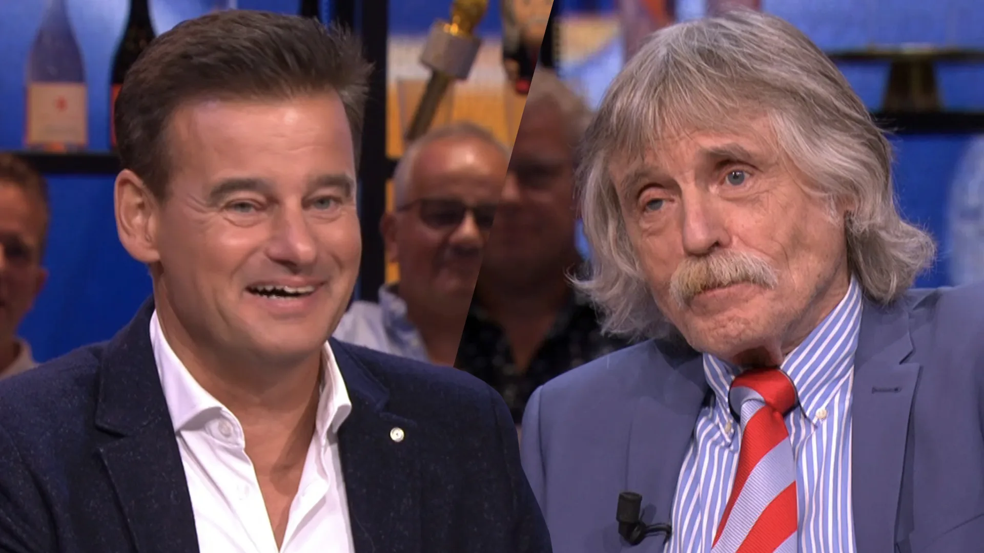 Wilfred wil Johan warm maken voor Televizier-Ring: 'Je bent bijna dood, pak die prijzen nog!'