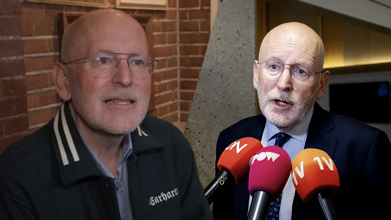 Frans Timmermans blikt terug op terrasincident in Amsterdam: 'We laten ons niet intimideren'