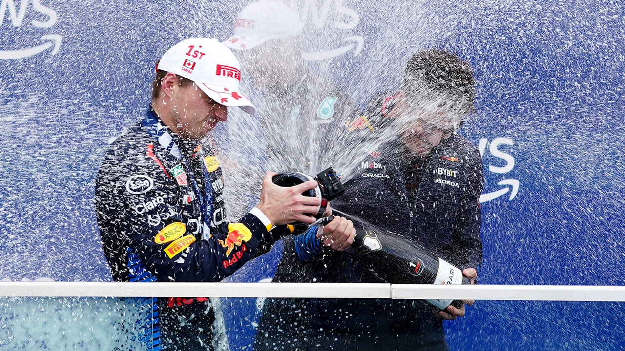 Verstappen genoot van natte GP Canada: 'Ik heb veel lol gehad'