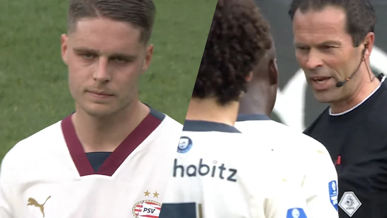 Videogoal: Bas Nijhuis geeft NEC strafschop na VAR-beslissing wegens overtreding Veerman