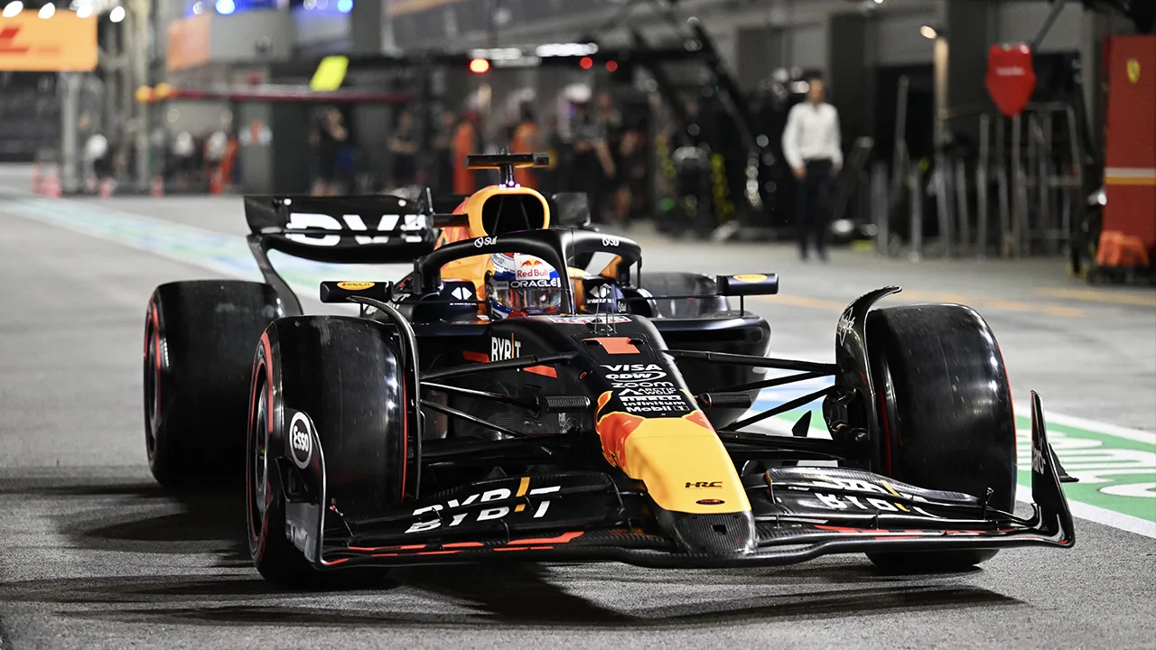 Max Verstappen tweede in kwalificatie GP Singapore