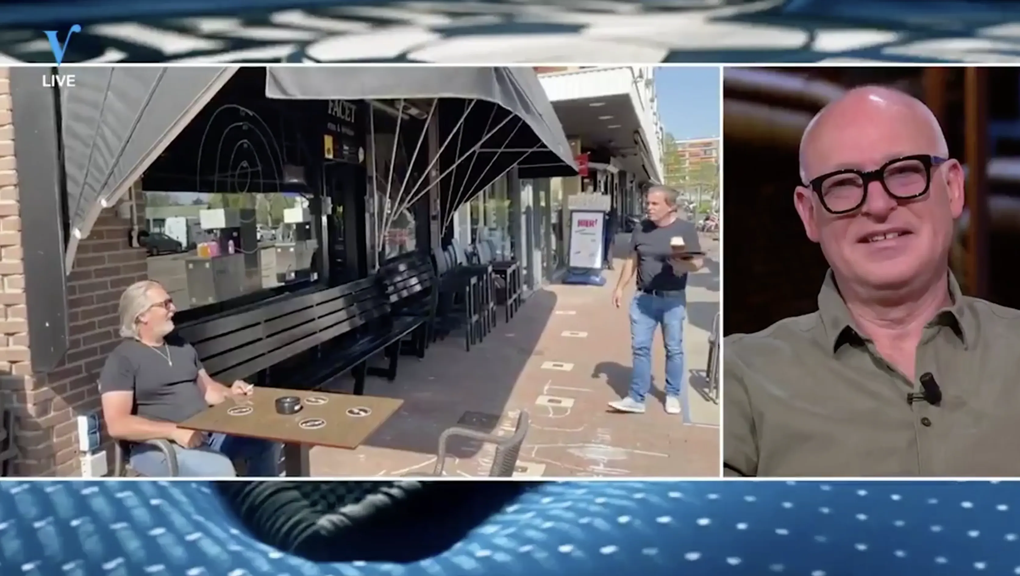 CLASSIC: René geniet van flauwe 1,5 meter-filmpjes