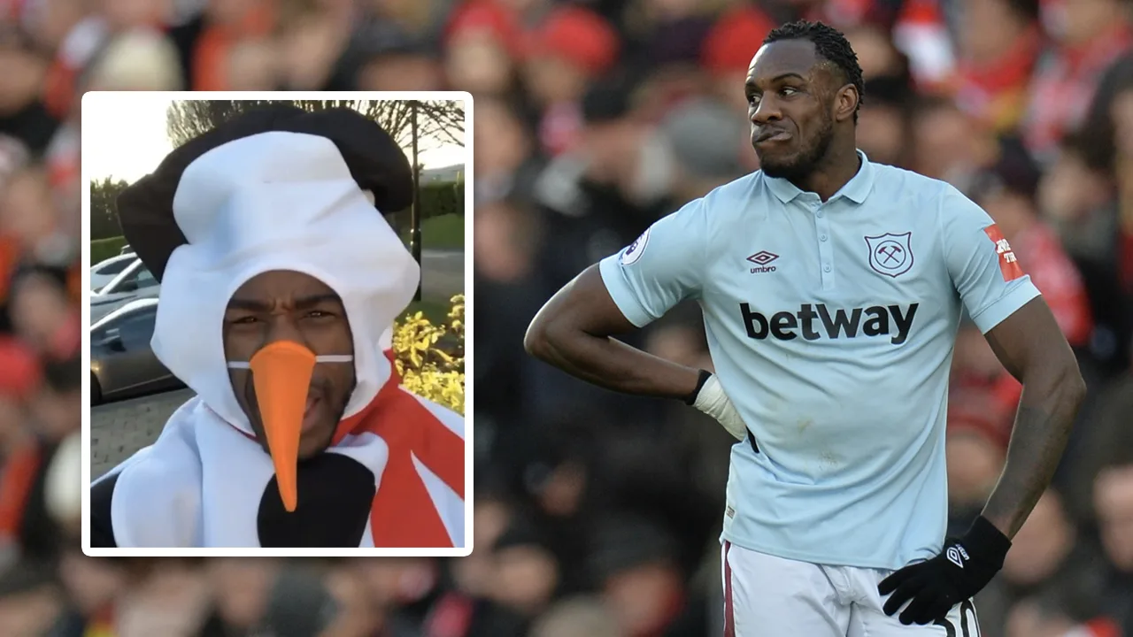 West Ham United-ster crasht verkleed als sneeuwpop met Lamborghini