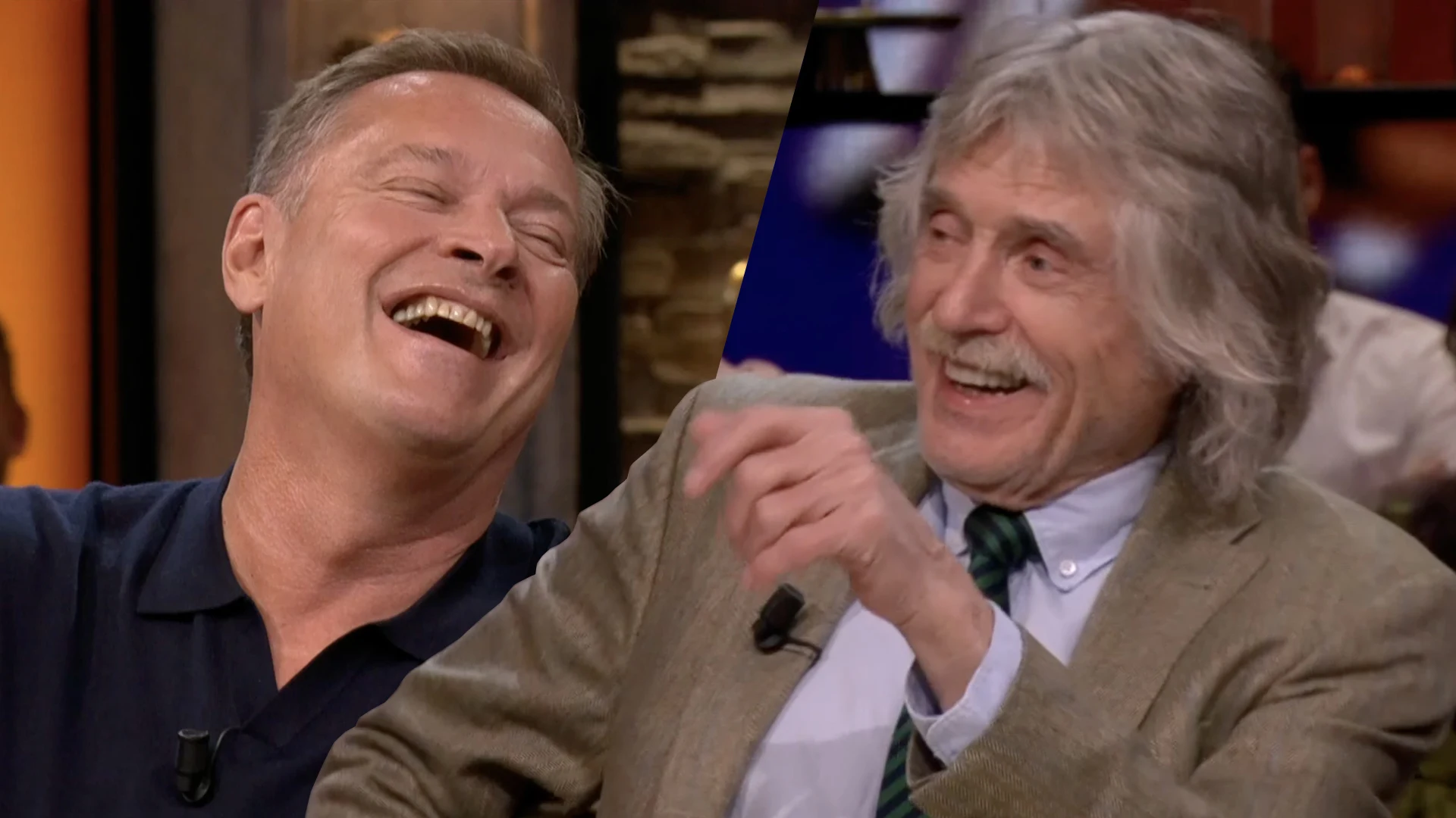 Johan wordt toegezongen bij Vandaag Inside: 'Ik overweeg weer naar huis te gaan!'