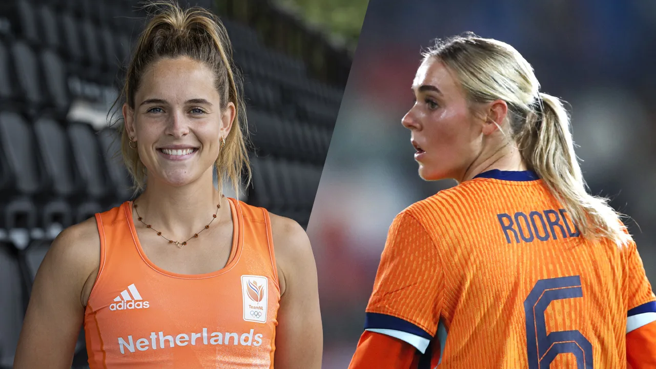 Tophockeyster Pien Sanders 'hartstikke verliefd' op Oranje Leeuwin Jill Roord