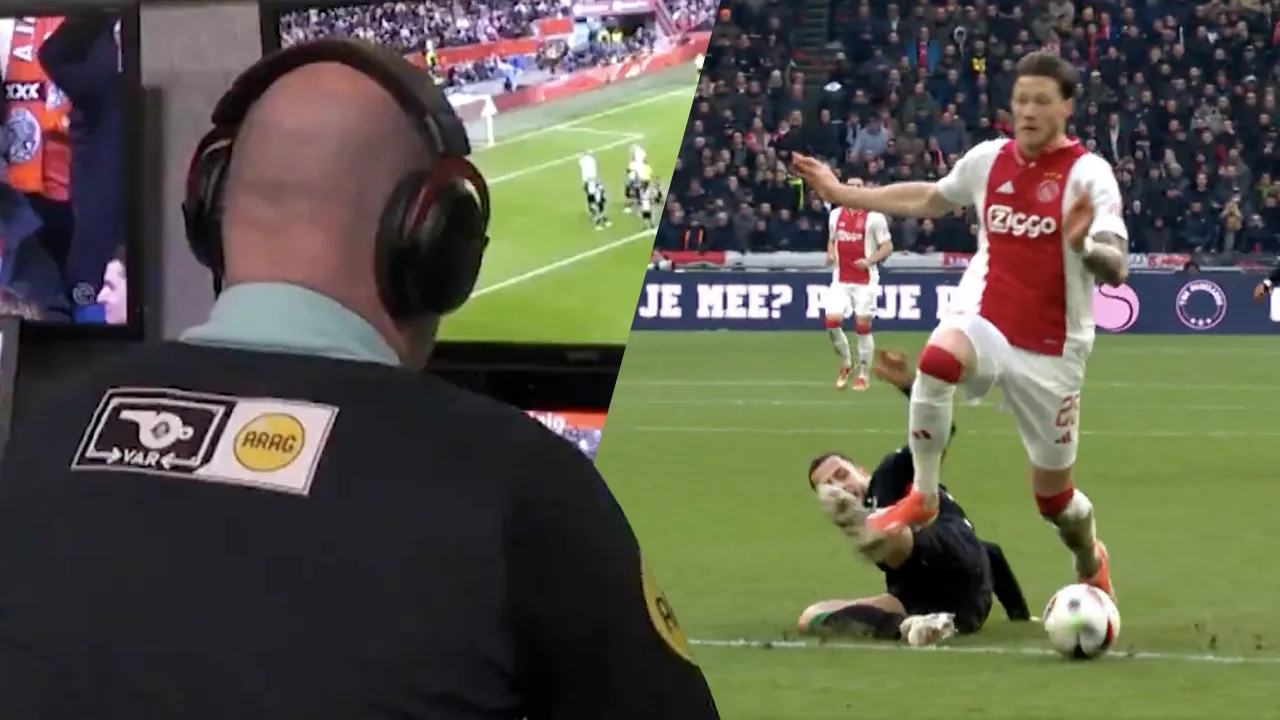 Video: VAR beoordeelt penaltymoment in Klassieker: 'Contact waardoor Weghorst valt, is op de lijn'