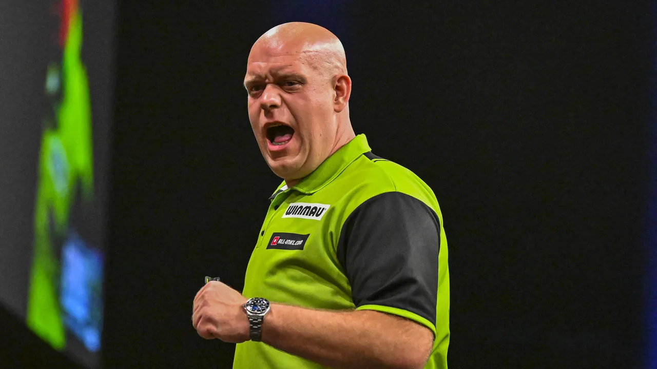 Van Gerwen verslaat Littler en wint World Series Finals
