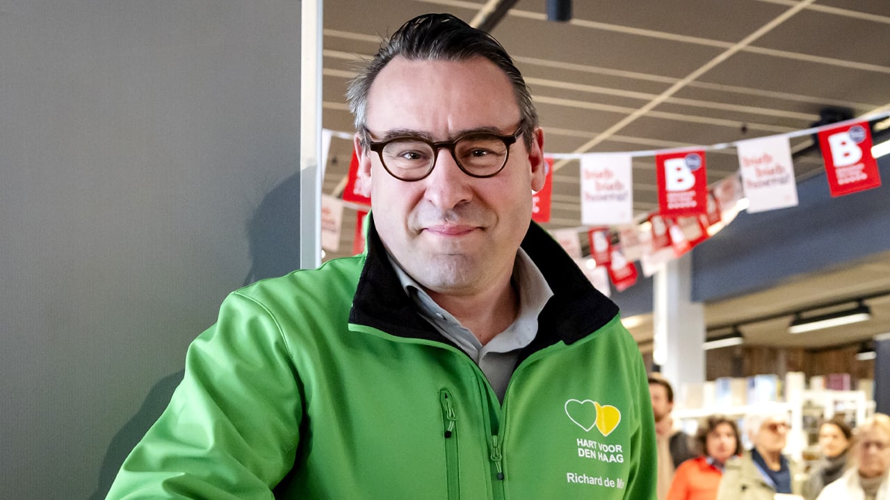 Exitpoll: partij Richard de Mos grootste in Den Haag met 17 zetels