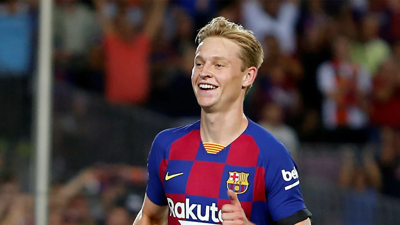 Ook fysiek maakt Frenkie indruk: 'Een fysiek wonder, een beest'