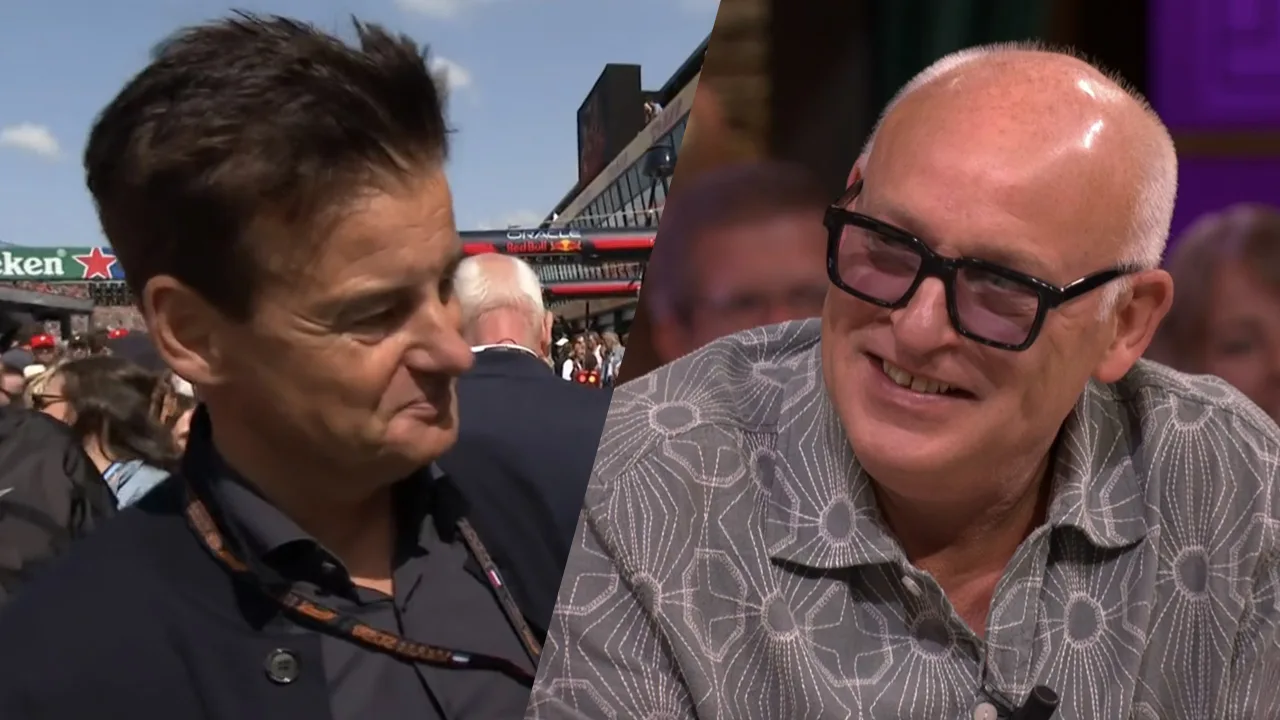 Wilfred Genee kijkt ogen uit bij GP in Zandvoort: ‘Ik heb net opnames gemaakt voor René van der Gijp’