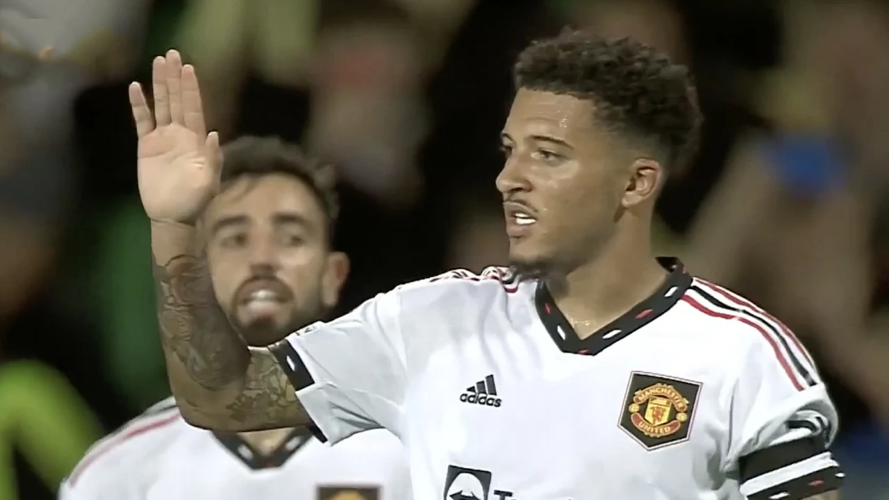VIDEOGOAL: Sheriff - Manchester United 0-1 (Sancho)
