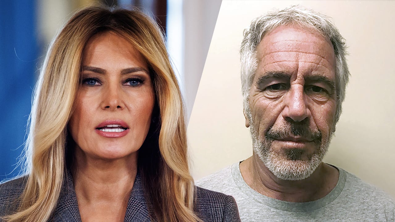 Melania Trump in ongebruikelijk persmoment: 'Ik ben geen slachtoffer van Epstein!'