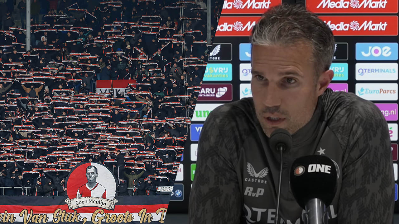 Robin van Persie doet na kritiek oproep aan Feyenoord-supporters: 'Geloof niet alles wat je leest!'