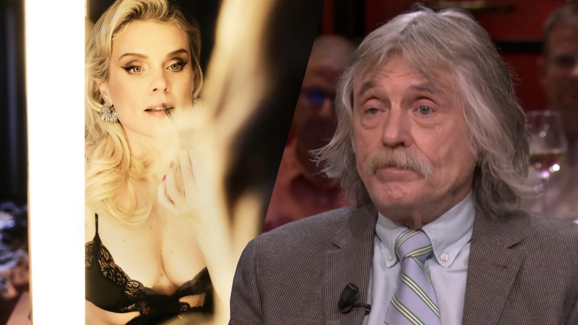 Johan uit kritiek op Playboy-shoot Eveline Stallaart