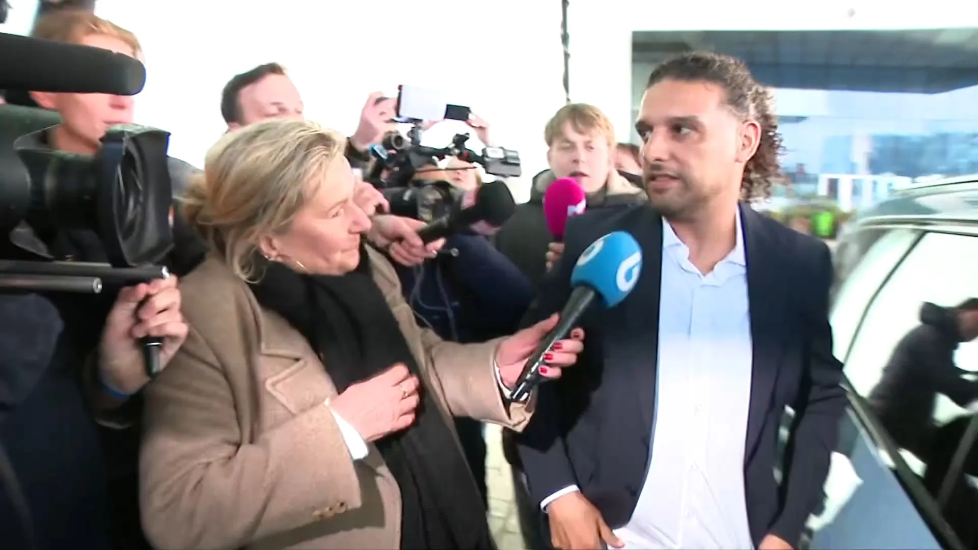 Ali B arriveert bij gerechtshof voor tweede zittingsdag hoger beroep