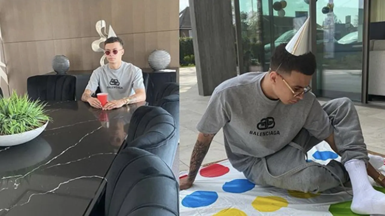 Tottenham-speler Dele Alli viert verjaardag in corona tijden