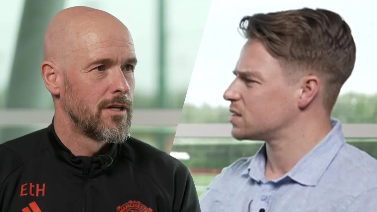 Erik ten Hag botst met Viaplay-presentator: ‘Als jij je werk zou doen…’