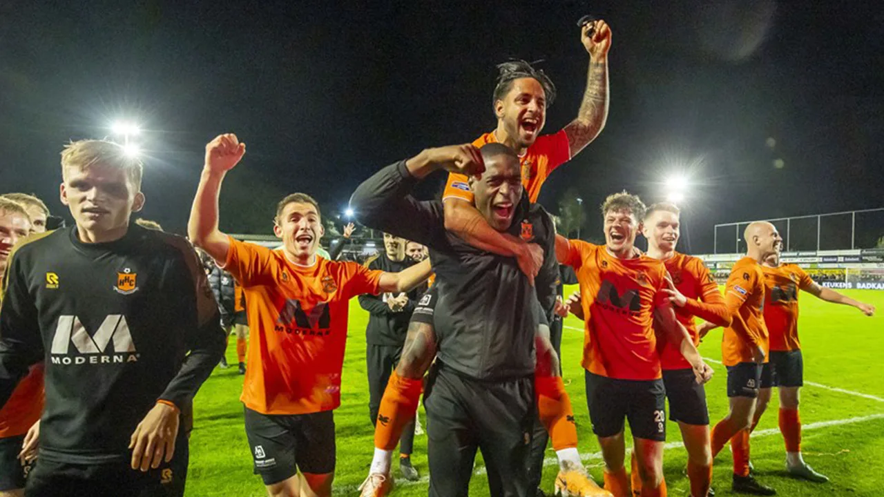 HHC na stunt in de KNVB-beker: 'Voor Ajax zijn we ook niet bang meer, laat maar komen."