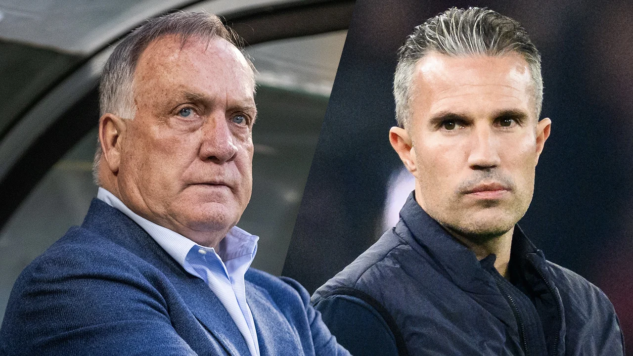 Dick Advocaat wijst Robin van Persie op twee fouten bij Feyenoord: 'Je moet uitkijken'